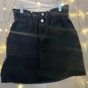 NWOT PacSun Lauren paperbag denim skirt